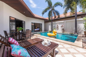 AnB poolvilla 2BR with private beach in pratamnak